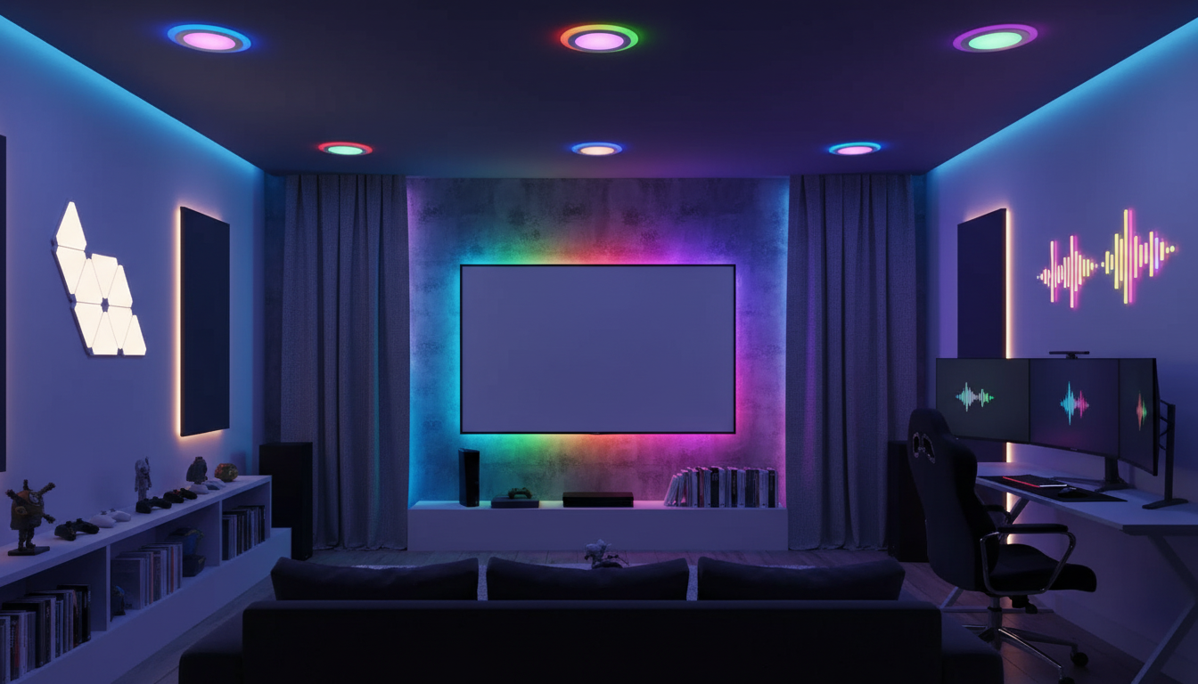 How to Set Up Smart Lighting Scenes in Your Living Room for Movies, Gaming, and Relaxing